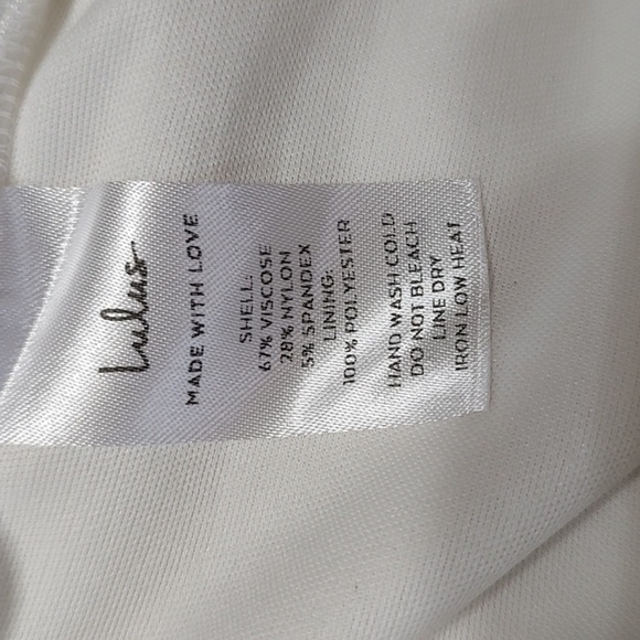 Lulus White Drinks On Me Spaghetti Strap Pleated Dress Size M - Picture 6 of 6